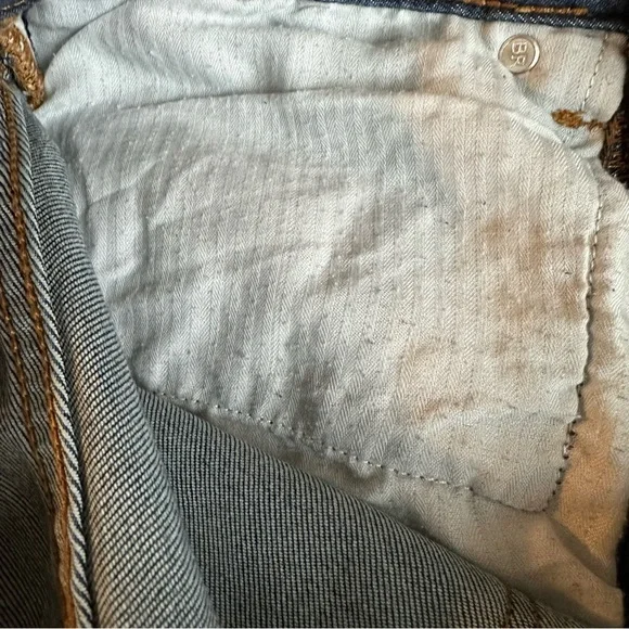 Banana Republic Medium Wash Traveler Jeans Size 31 x 32 Slim Fit - Picture 5 of 6